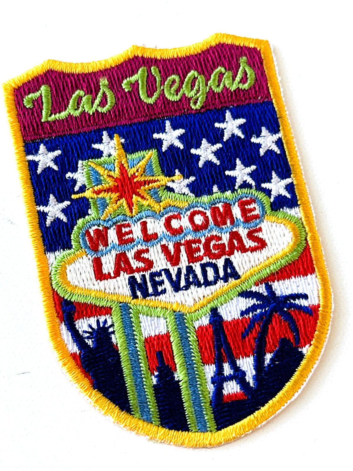 Nevada Las Vegas Welcome Sign Vintage Patch