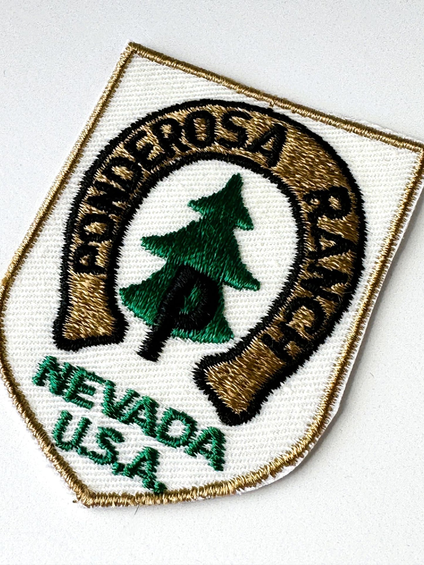 Nevada Ponderosa Ranch Horseshoe Vintage Patch