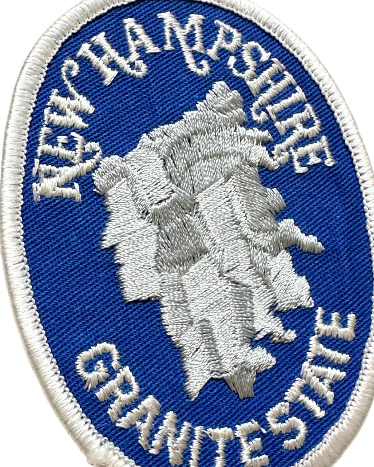 New Hampshire Granite State Large Navy Vintage Patch