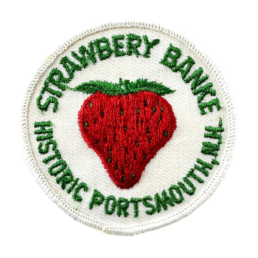 New Hampshire Historic Portsmouth Strawberry Banke Vintage Patch