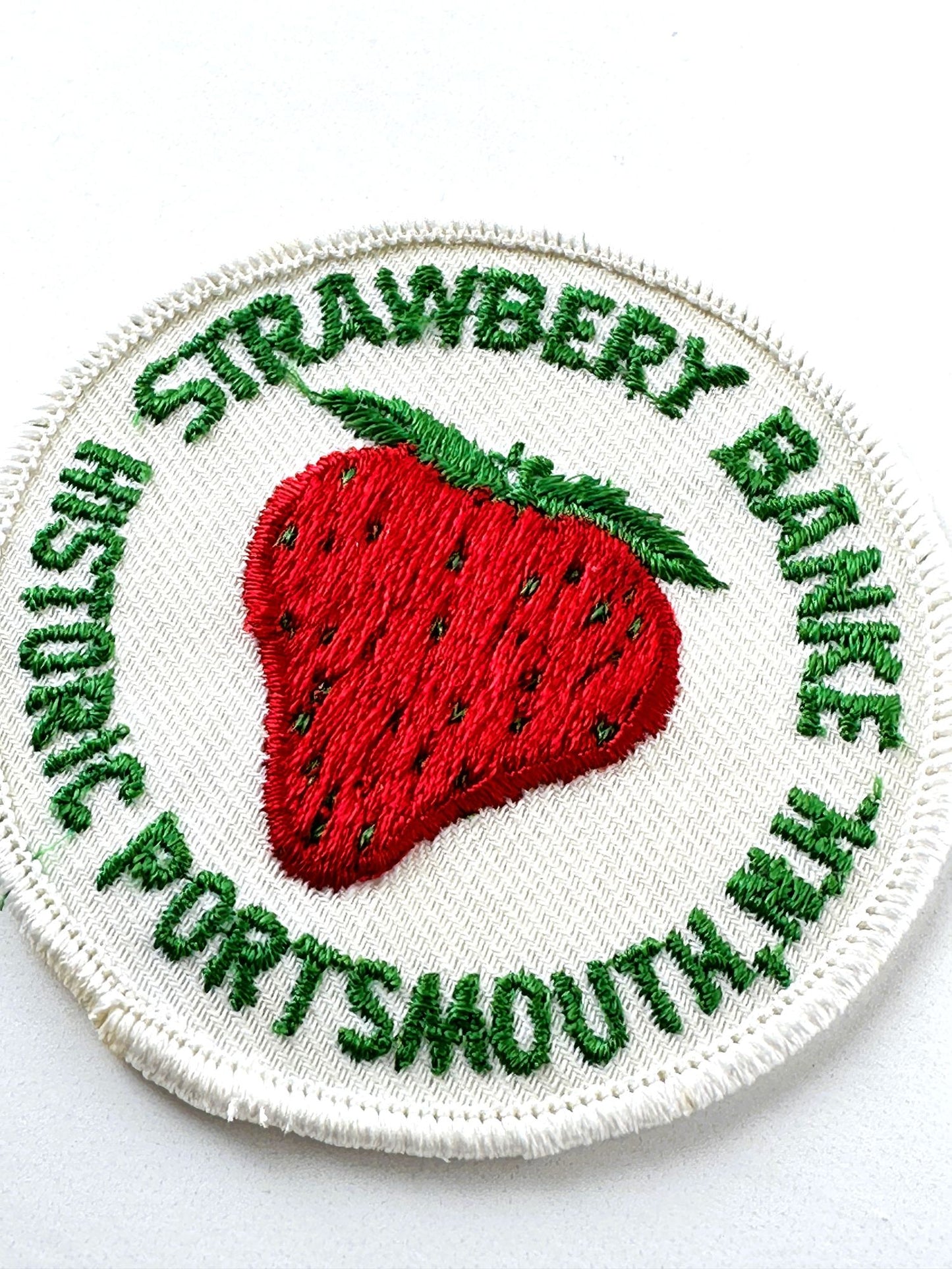 New Hampshire Historic Portsmouth Strawberry Banke Vintage Patch
