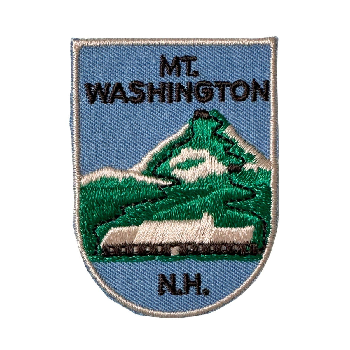New Hampshire Mt. Washington Blue Vintage Patch