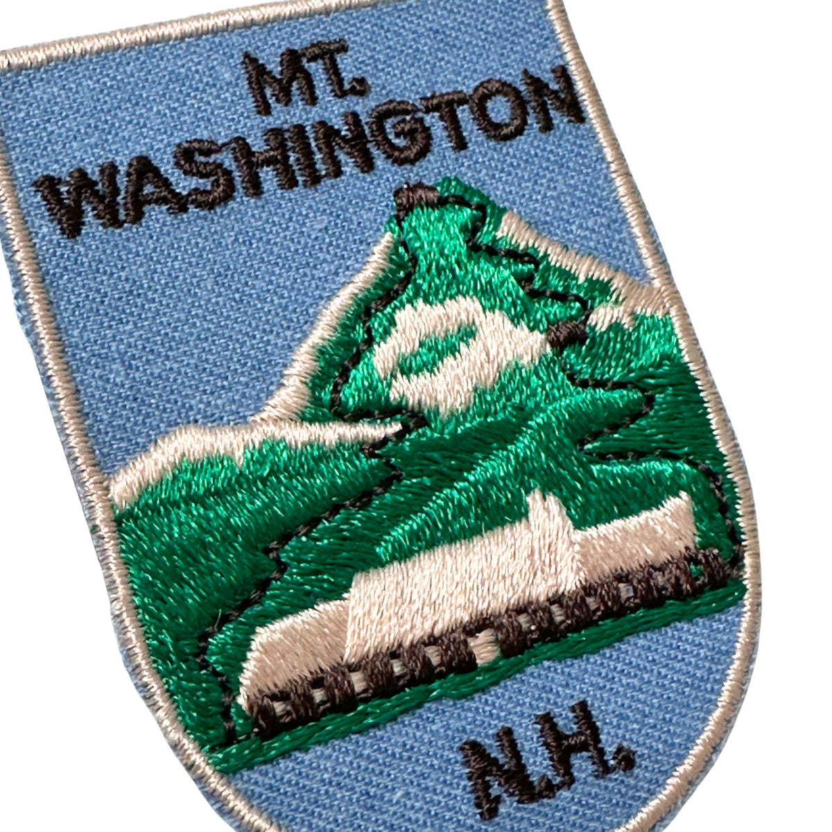 New Hampshire Mt. Washington Blue Vintage Patch
