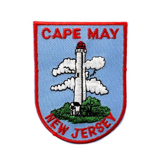 New Jersey Cape May Lighthouse Vintage Patch