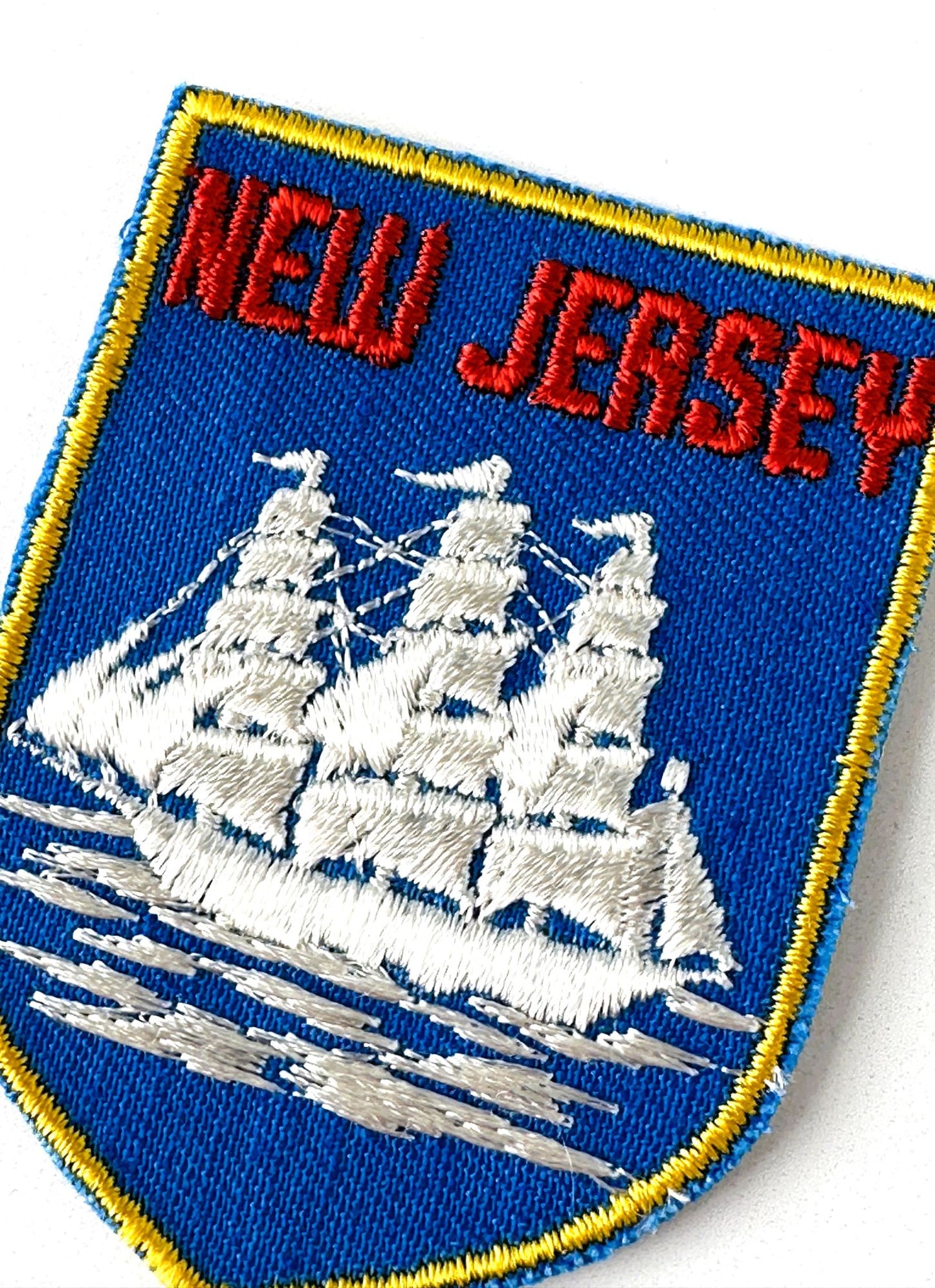 New Jersey Nautical Tall Ship Vintage Patch