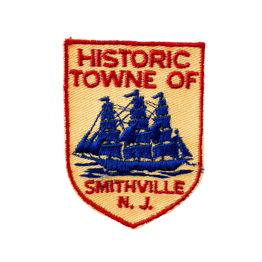 New Jersey Smithville Nautical Vintage Patch