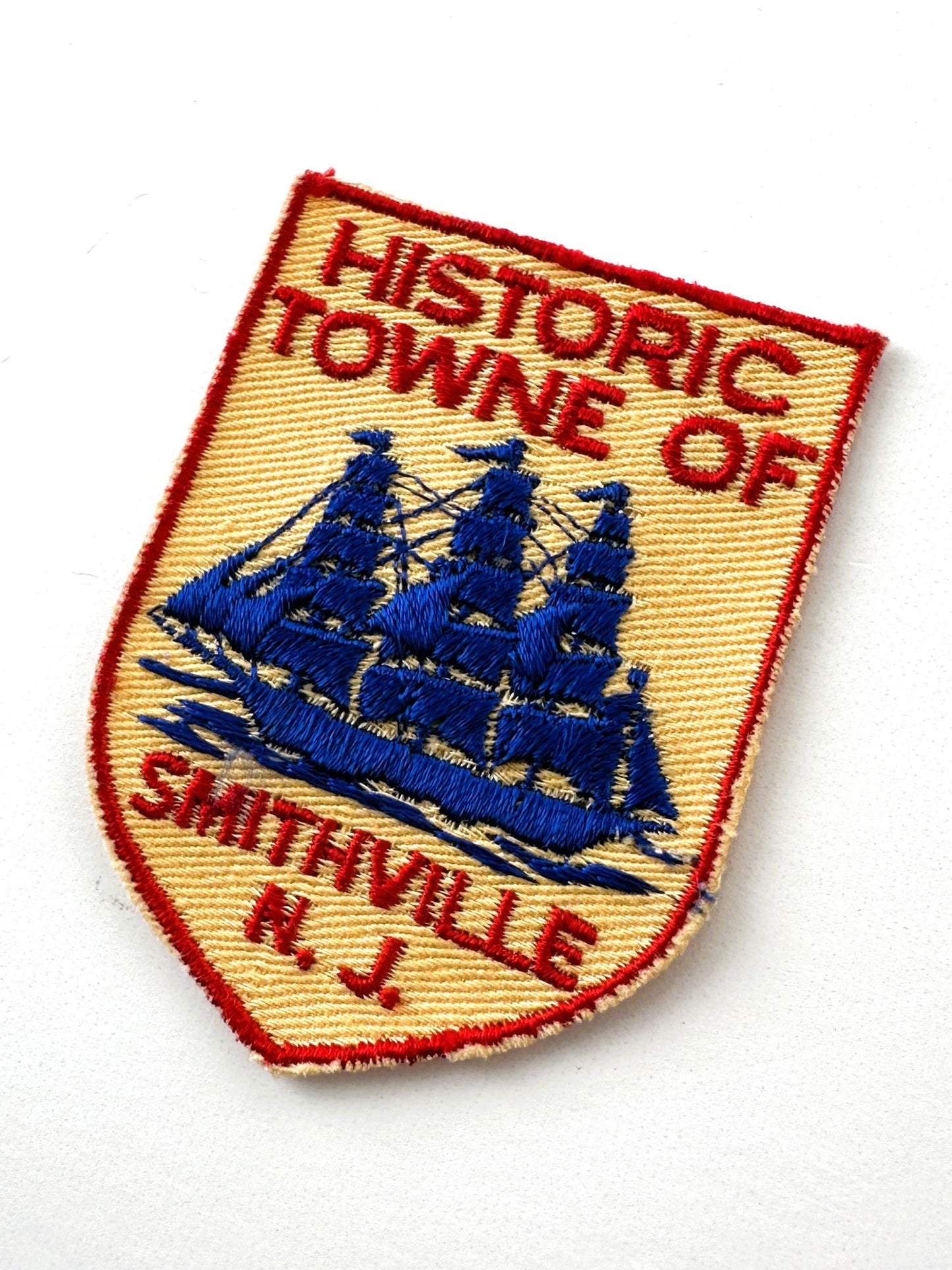 New Jersey Smithville Nautical Vintage Patch