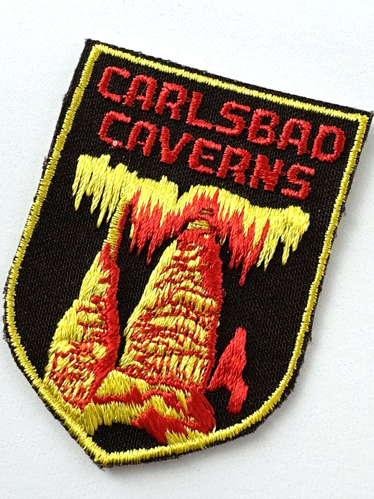 New Mexico Carlsbad Caverns National Park Vintage Patch