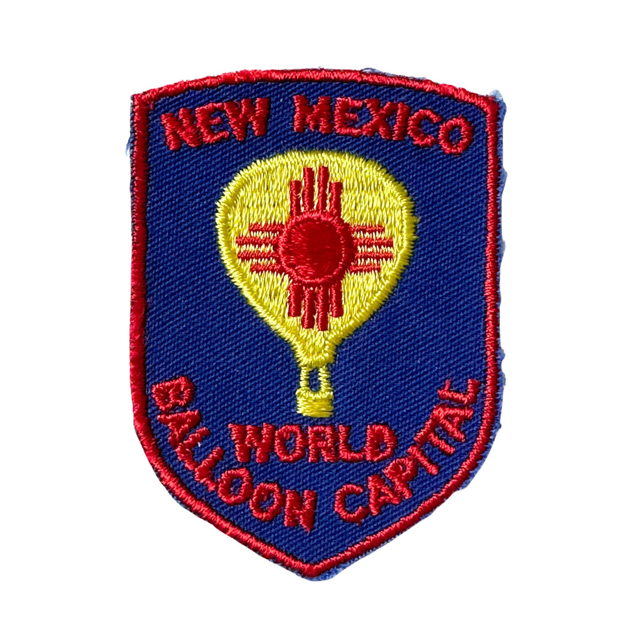 New Mexico Hot Air Balloon Capitol Vintage Patch