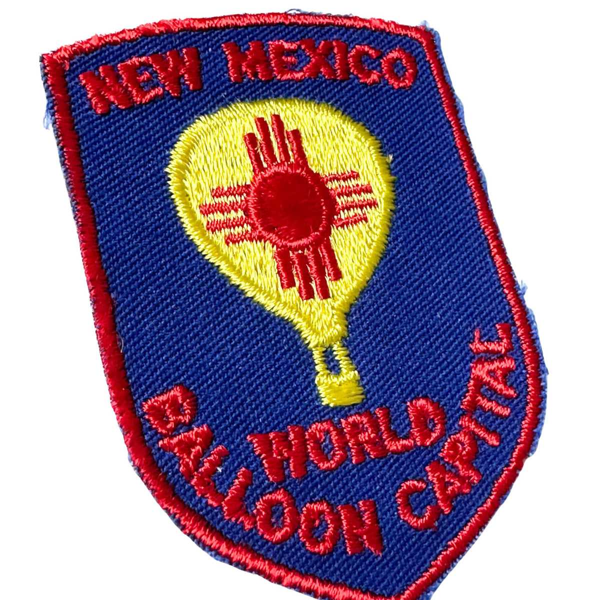 New Mexico Hot Air Balloon Capitol Vintage Patch