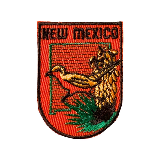 New Mexico Roadrunner State Bird Vintage Patch