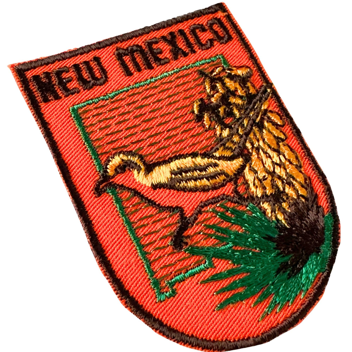 New Mexico Roadrunner State Bird Vintage Patch