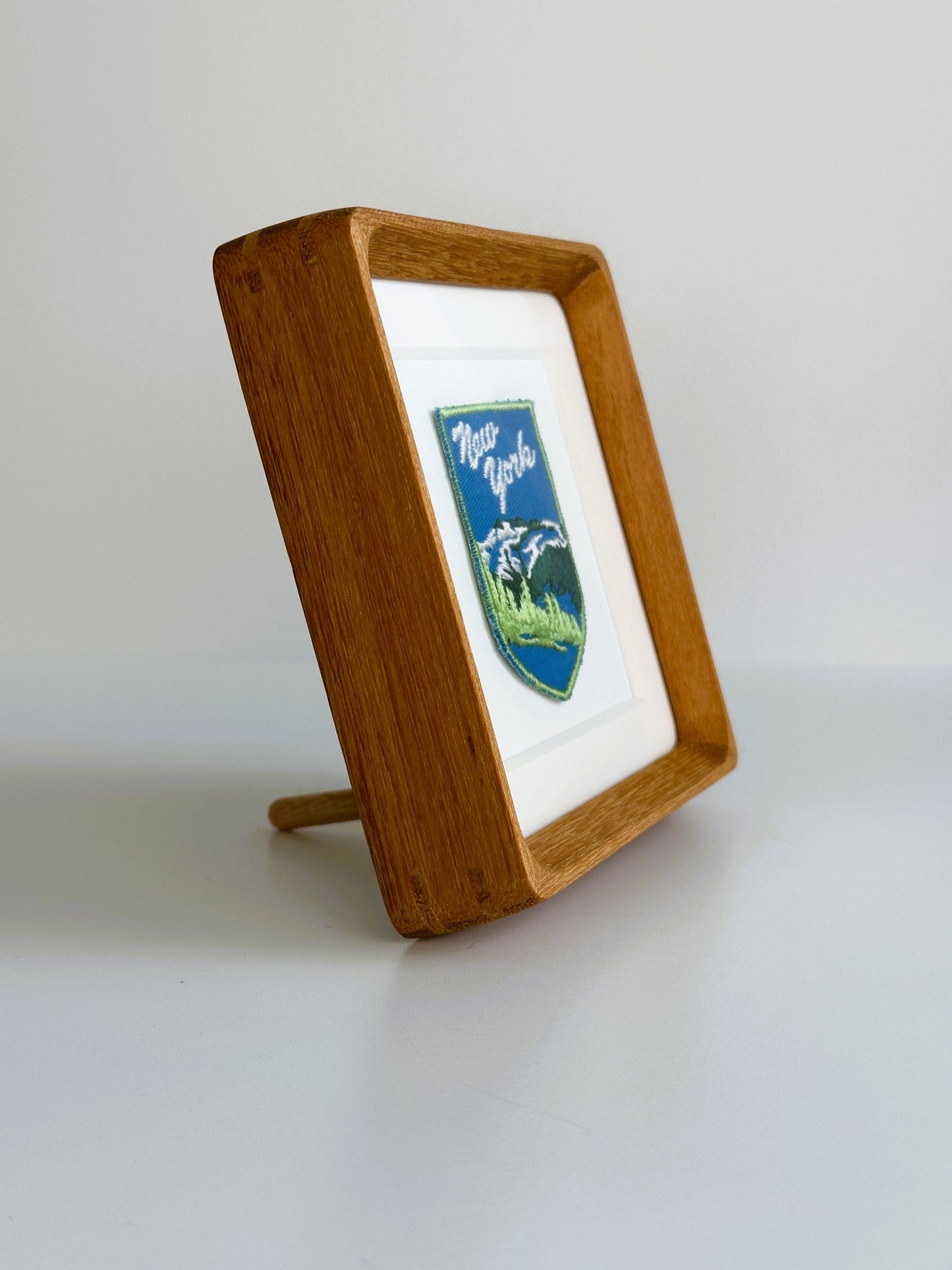 New York Vintage Framed Travel Patch