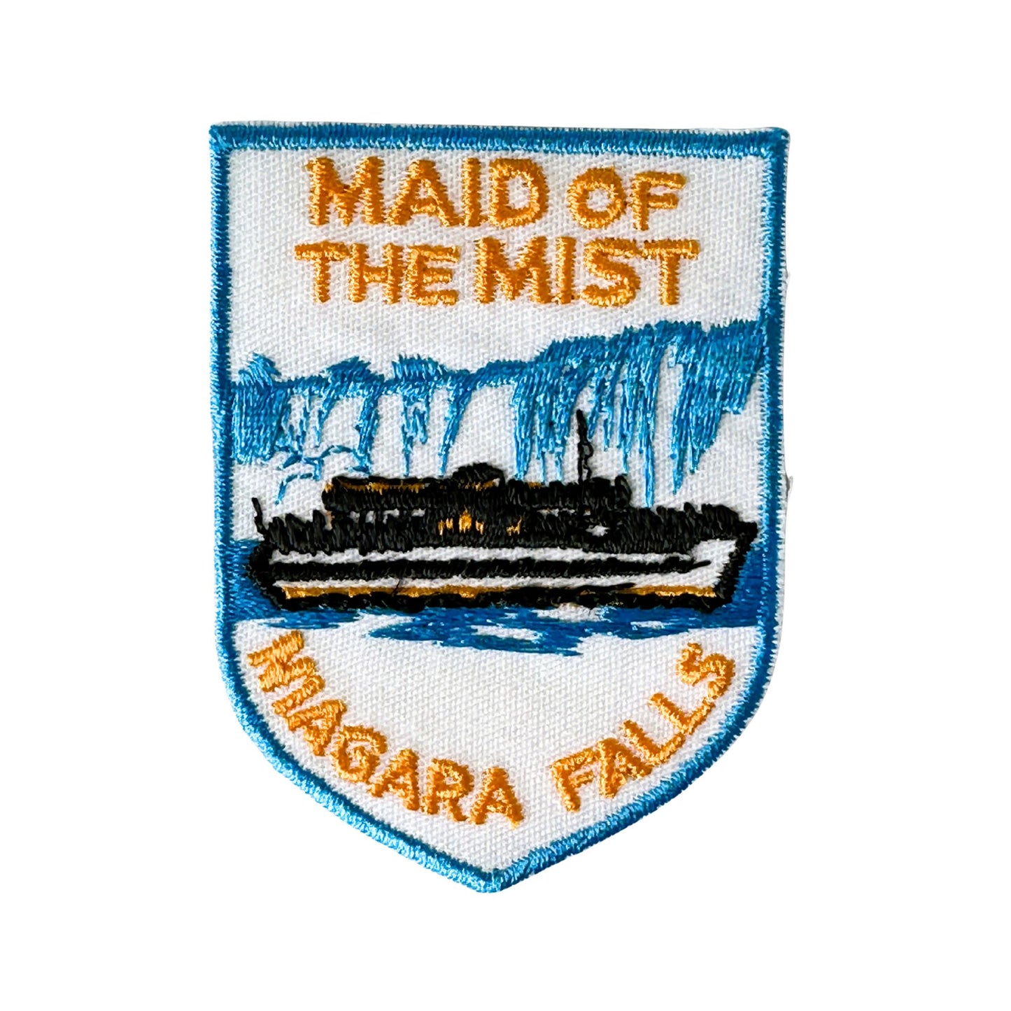 New York Niagra Falls Maid of the Mist Vintage Patch