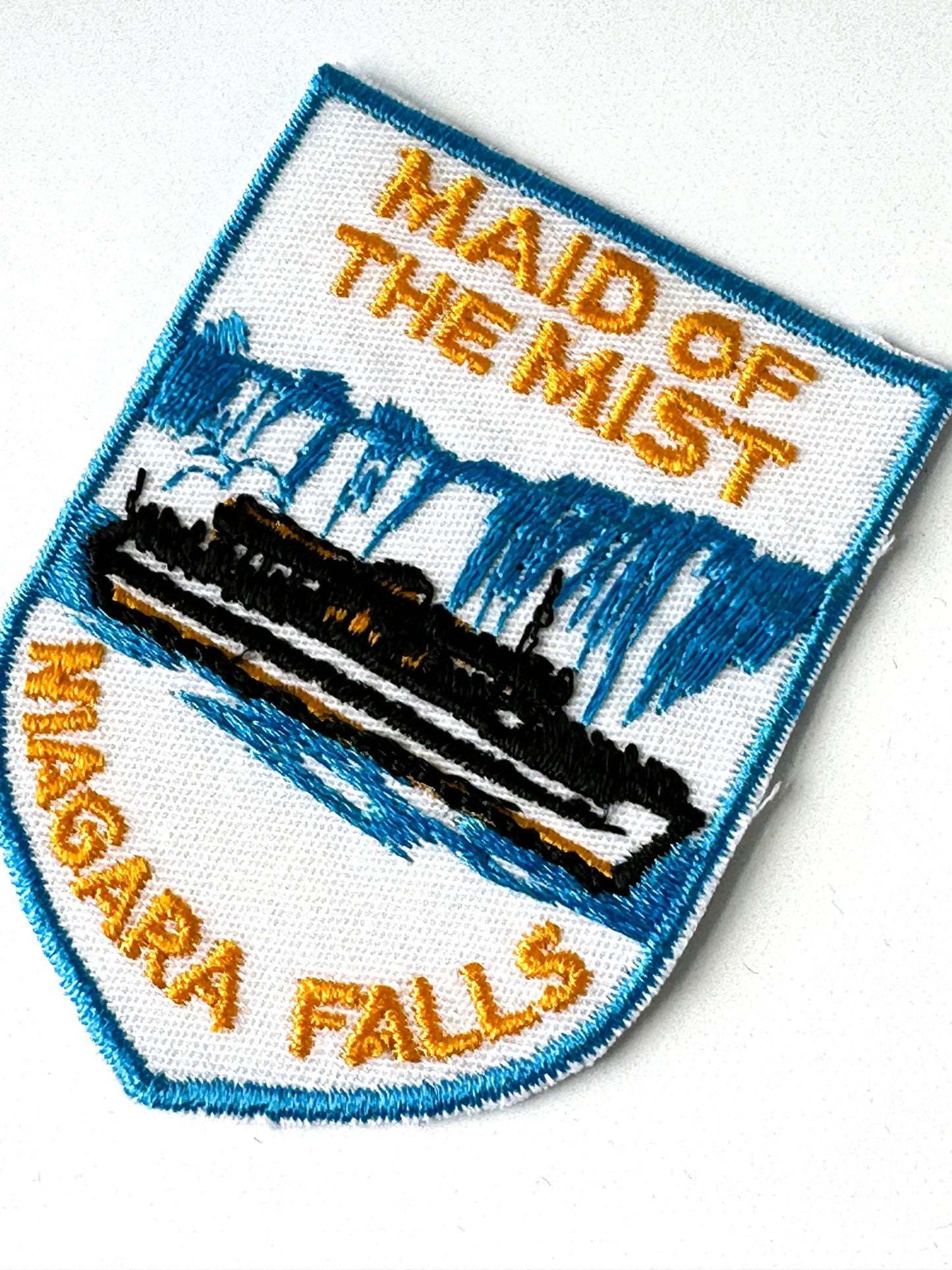 New York Niagra Falls Maid of the Mist Vintage Patch