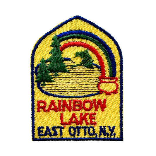 New York Rainbow Lake East Otto Vintage Patch