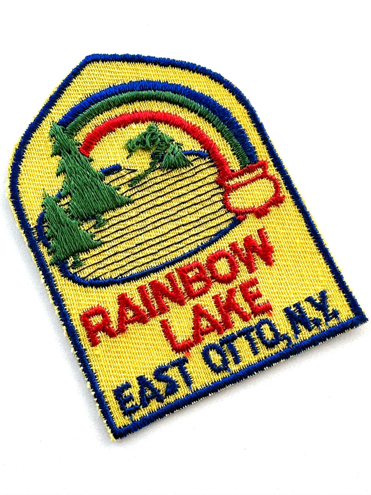 New York Rainbow Lake East Otto Vintage Patch