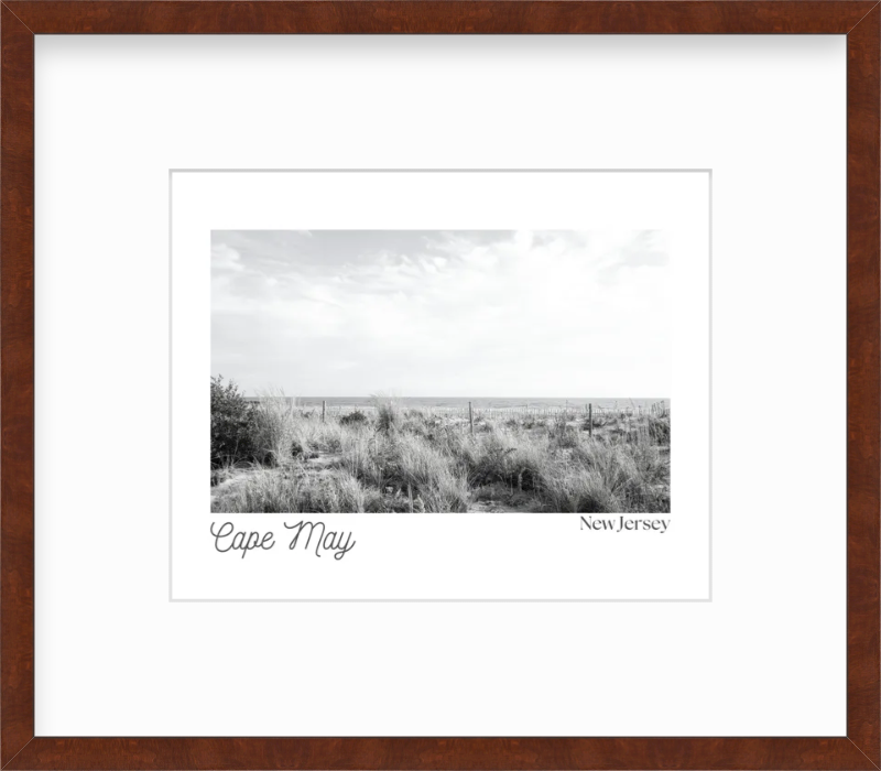 New Jersey Cape May Coast Giclee Travel Print