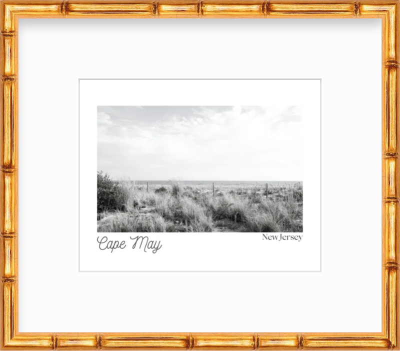 New Jersey Cape May Coast Giclee Travel Print