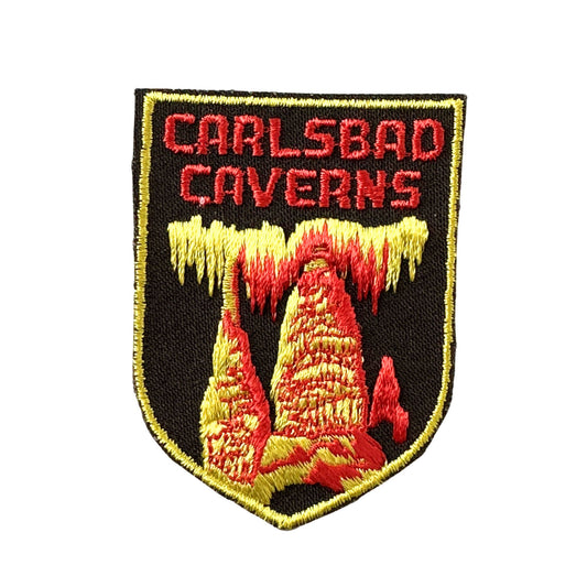 New Mexico Carlsbad Caverns National Park Vintage Patch
