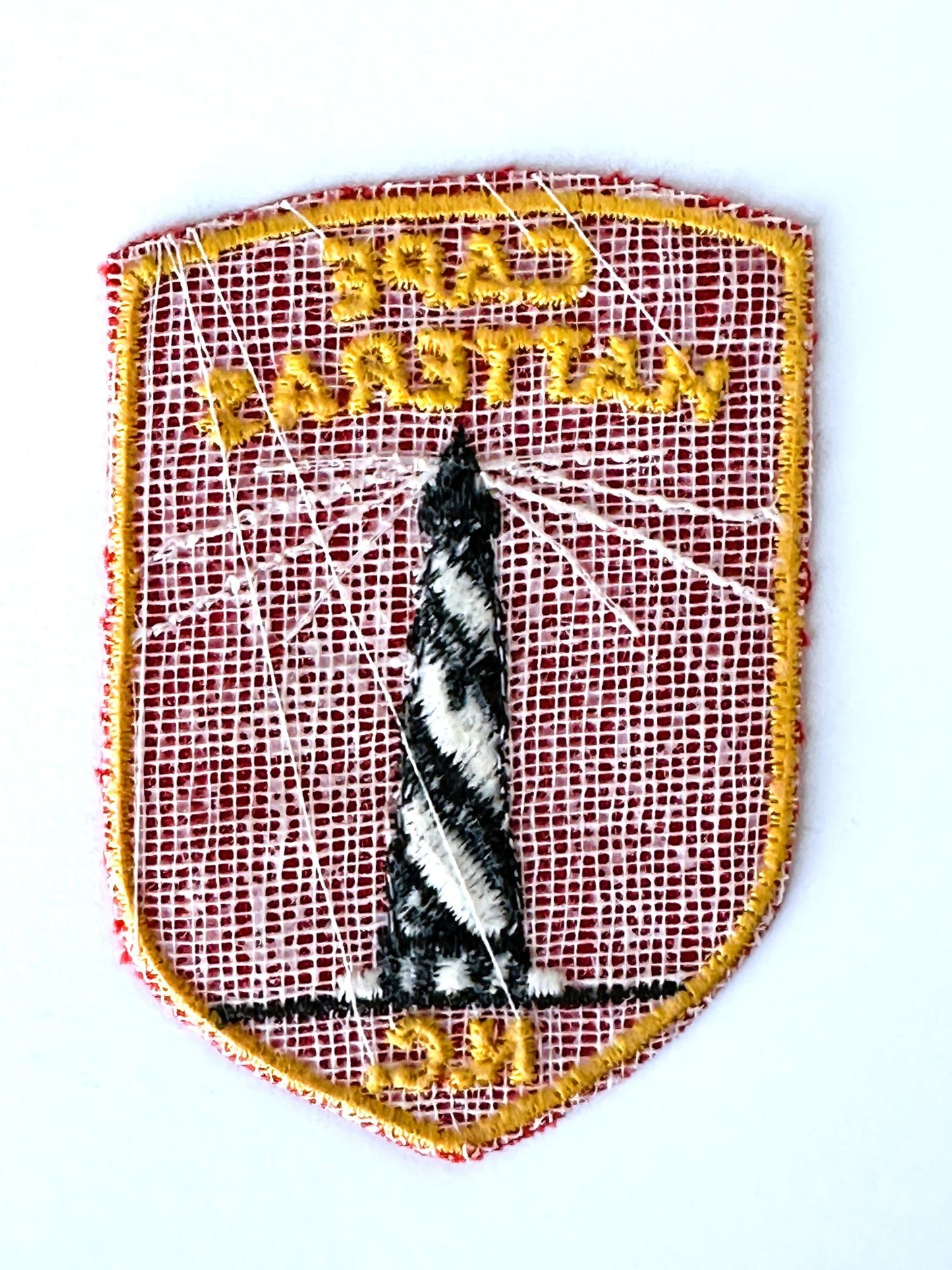North Carolina Cape Hatteras Lighthouse Vintage Patch