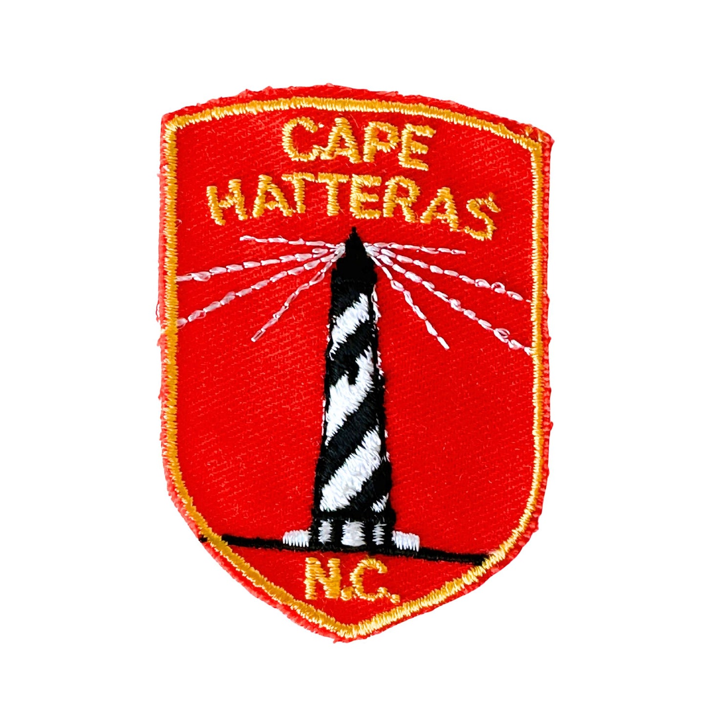 North Carolina Cape Hatteras Lighthouse Vintage Patch