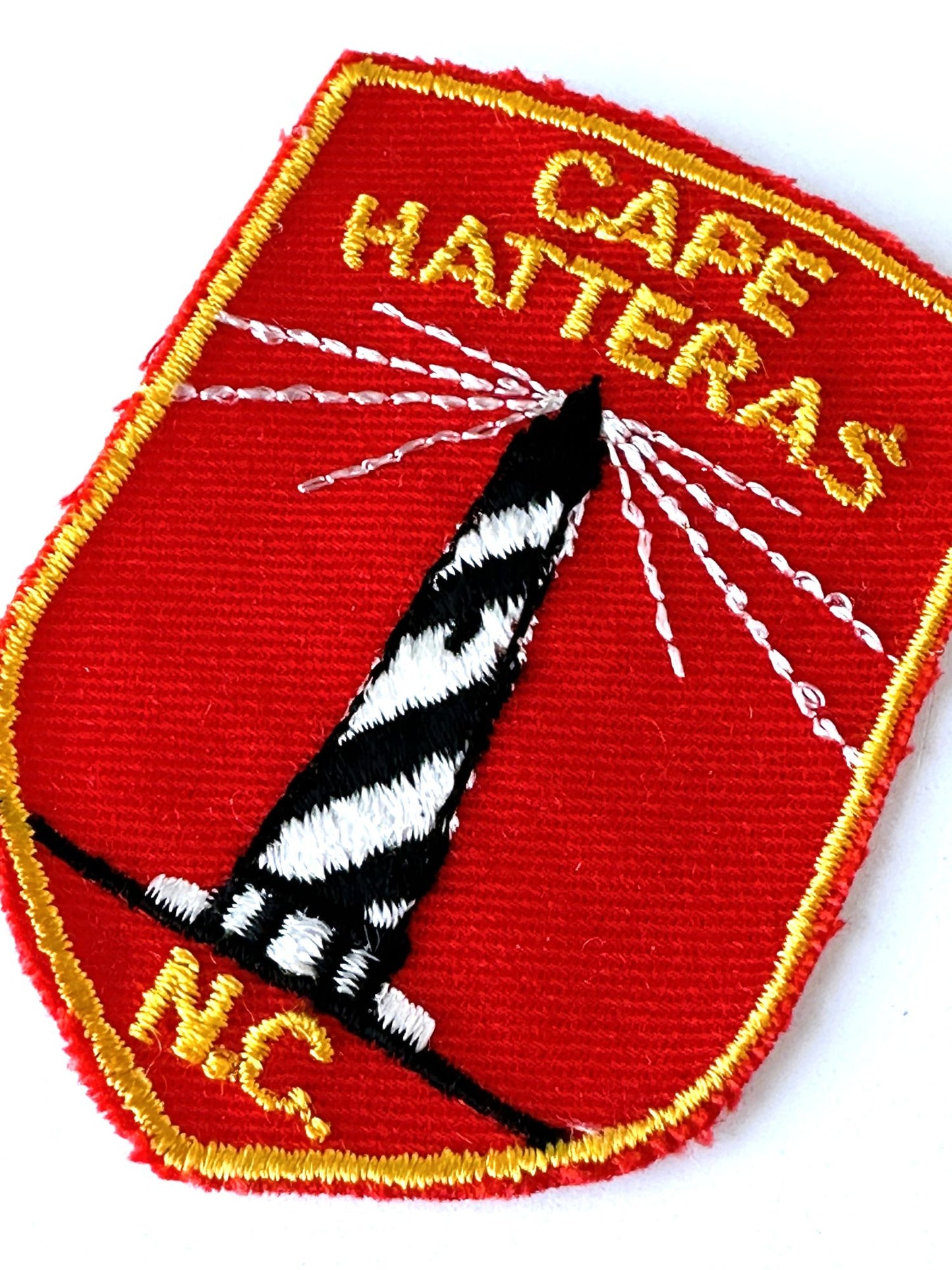 North Carolina Cape Hatteras Lighthouse Vintage Patch