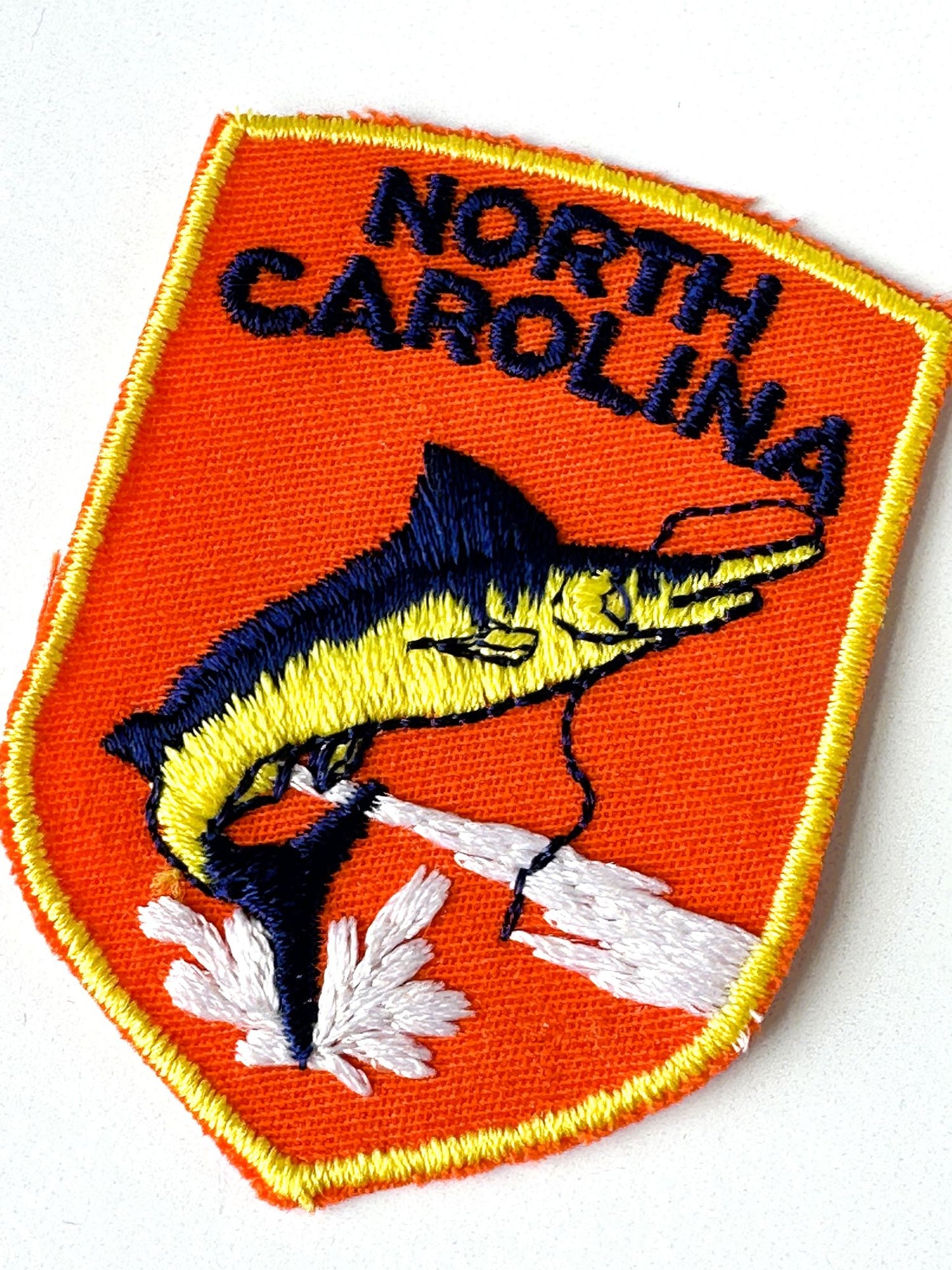 North Carolina Marlin Coastal Vintage Patch