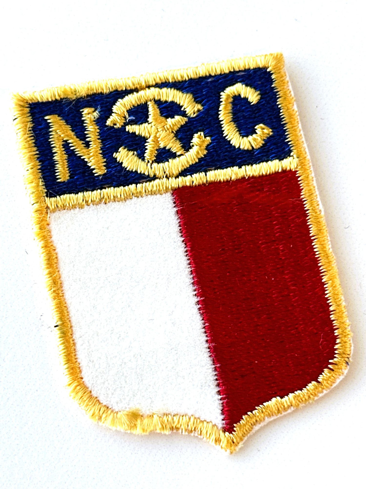 North Carolina State Flag Vintage Patch