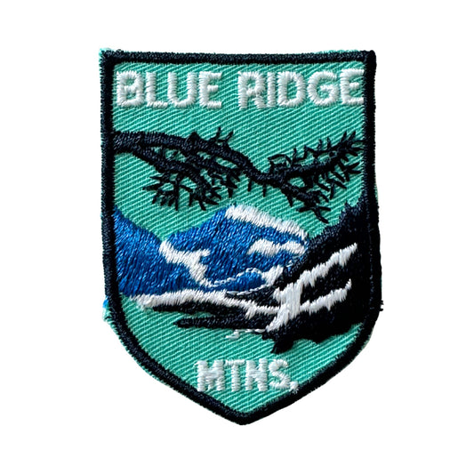 North Carolina Virginia Blue Ridge Mountains Vintage Patch