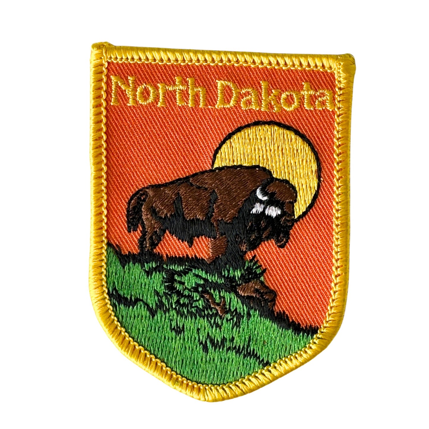 North Dakota Bison Vintage Patch
