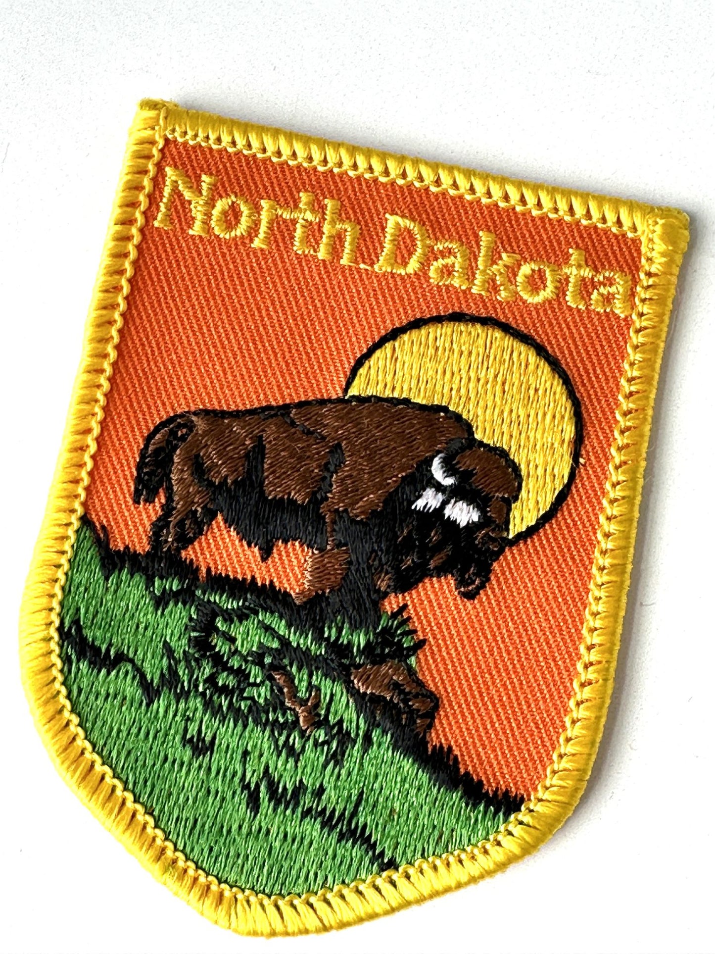 North Dakota Bison Vintage Patch