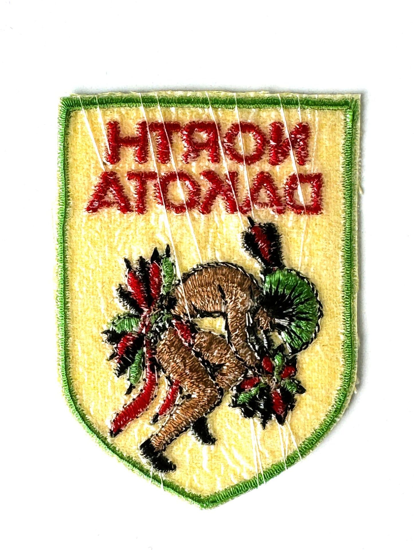 North Dakota Native American Vintage Patch