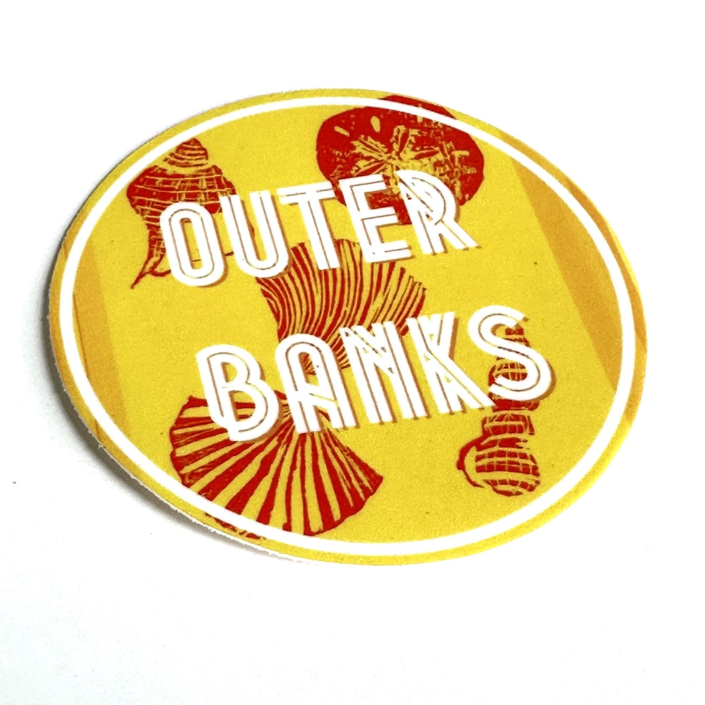 North Carolina Outer Banks Travel Weatherproof Sticker