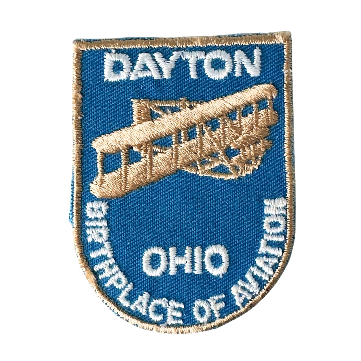 Ohio Dayton Birthplace of Aviation Vintage Patch