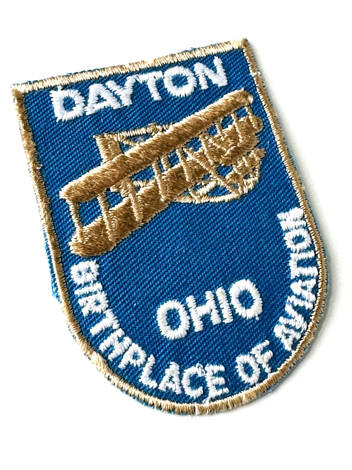 Ohio Dayton Birthplace of Aviation Vintage Patch