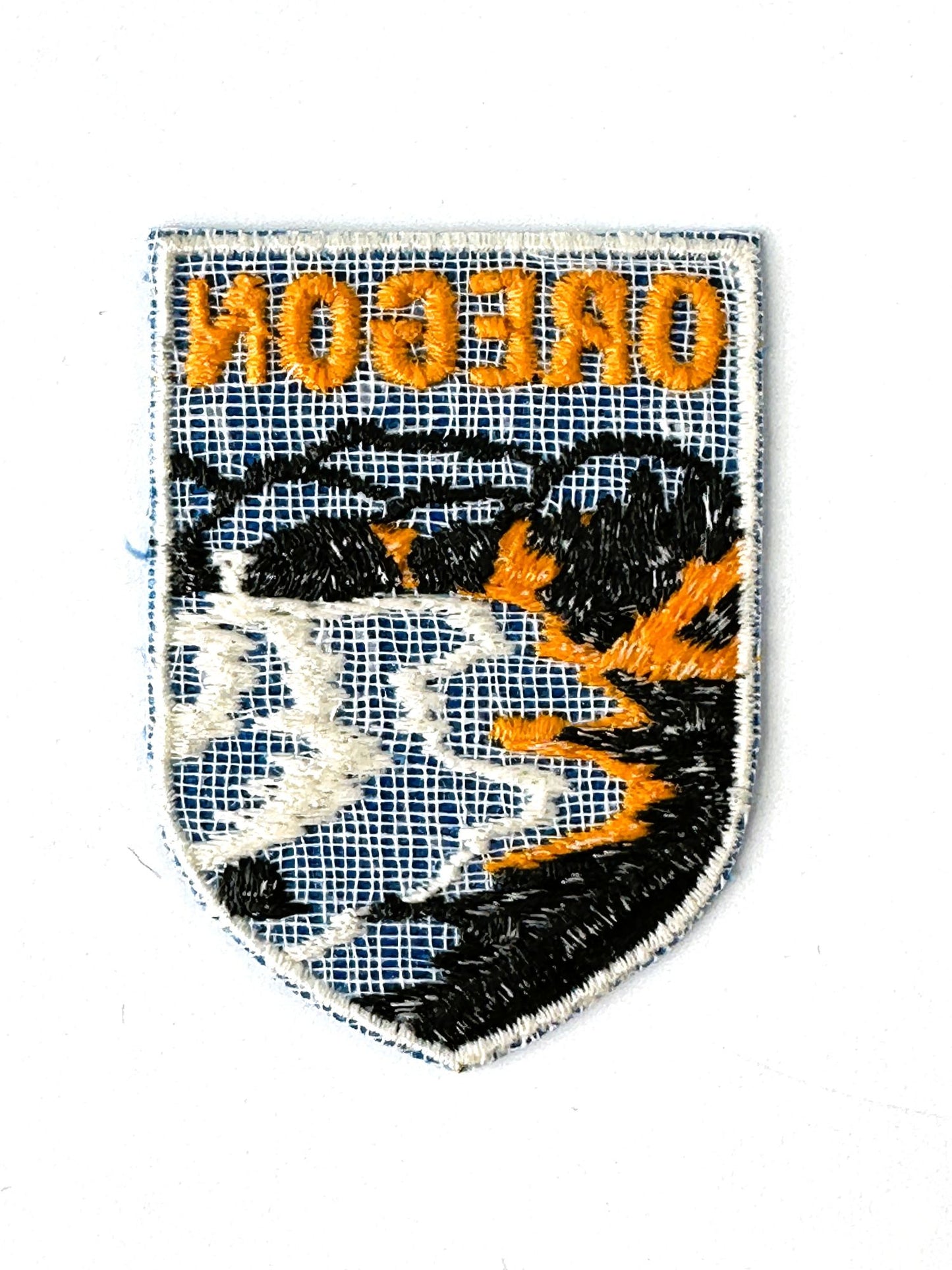Oregon Coast Blue Vintage Patch