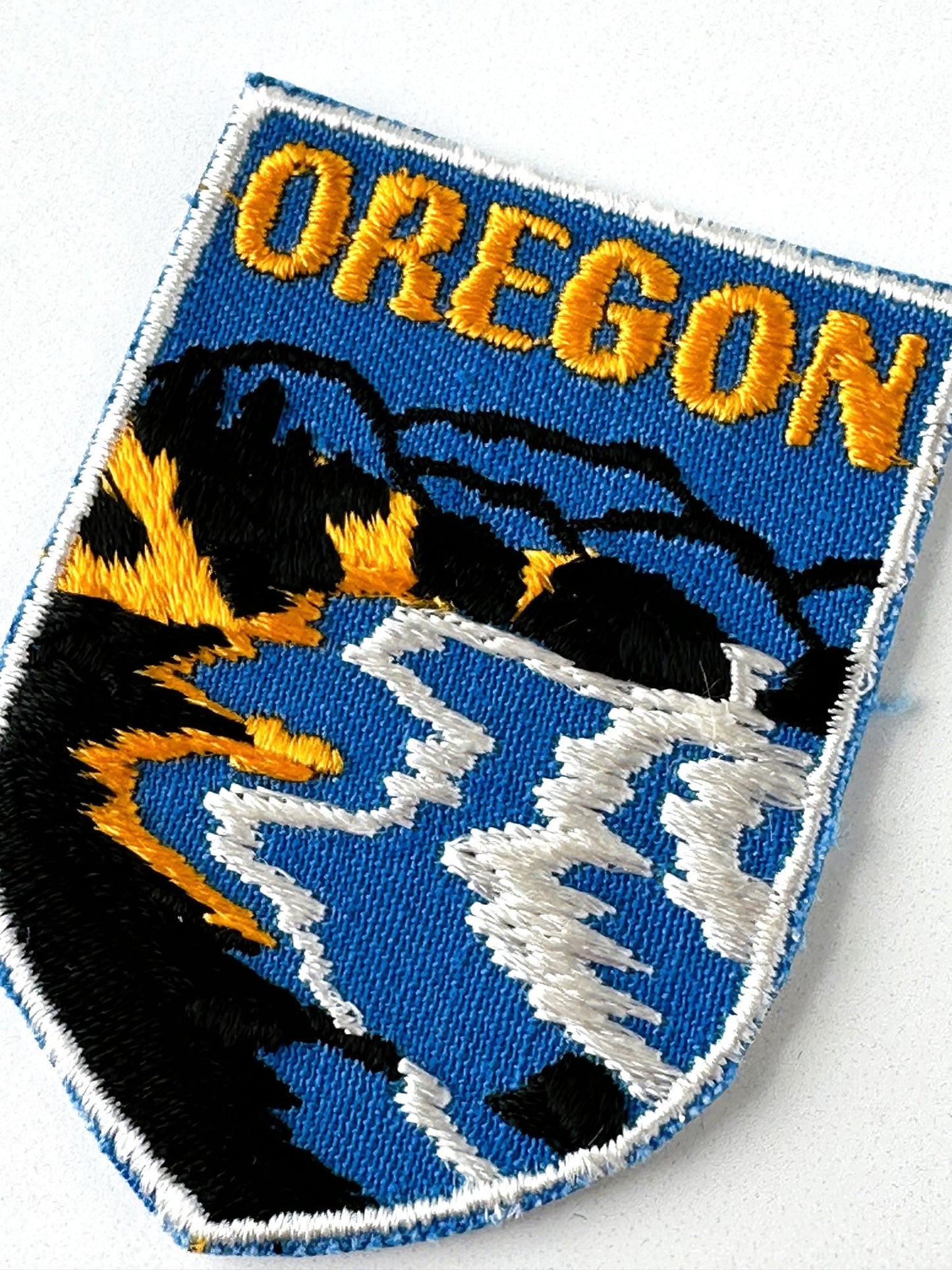 Oregon Coast Blue Vintage Patch