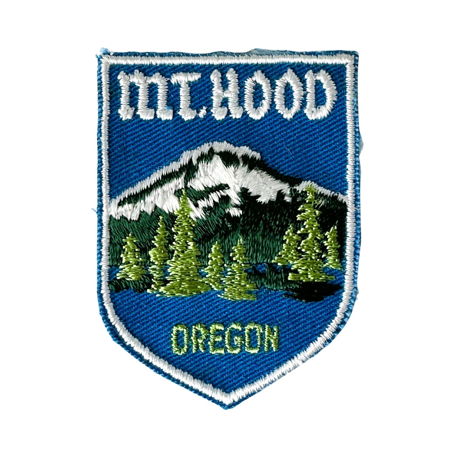 Oregon Mt. Hood Vintage Blue Patch