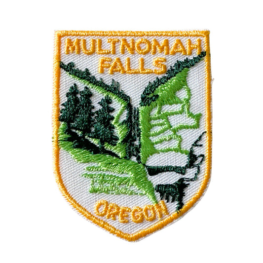 Oregon Multnomah Falls Vintage Patch