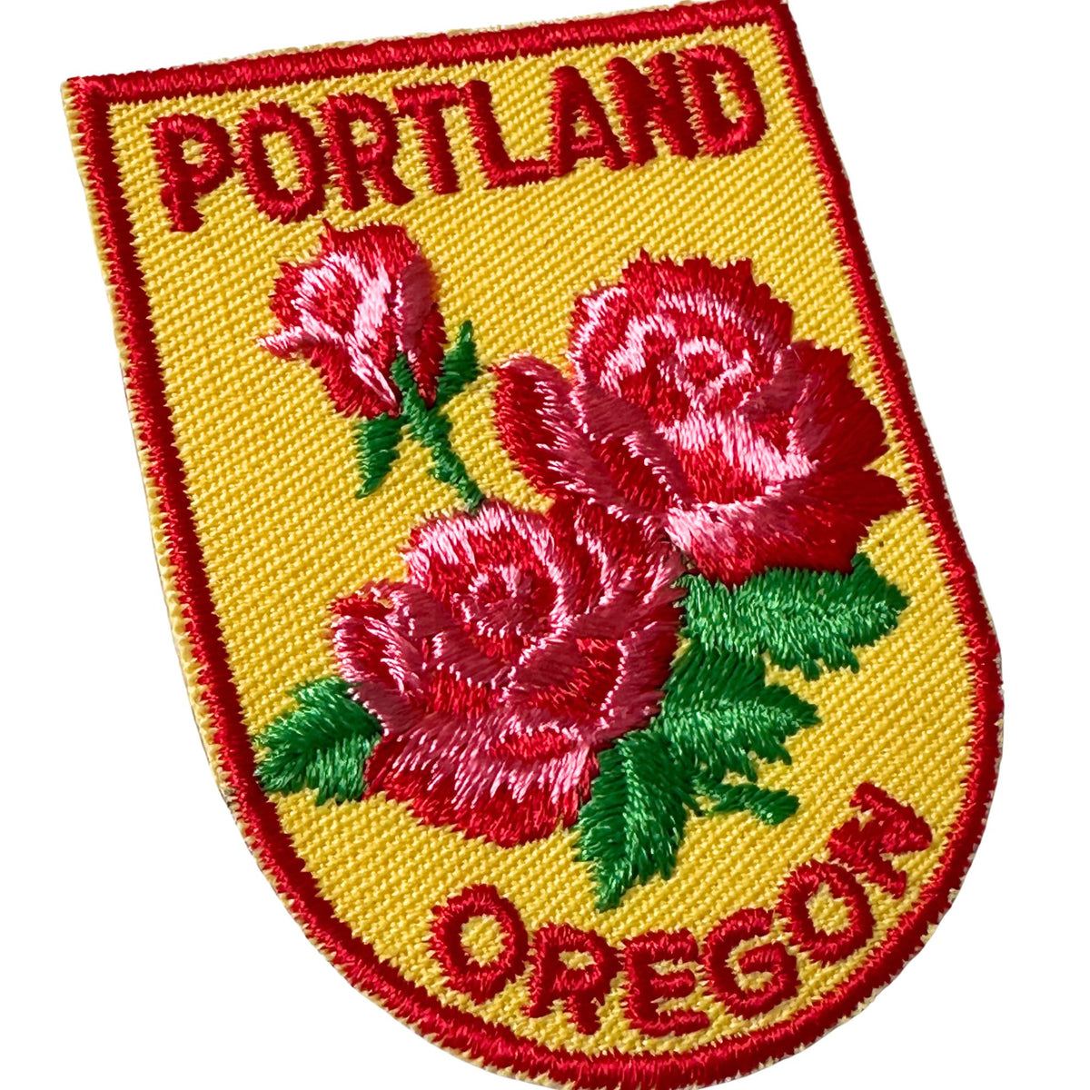 Oregon Portland Roses Vintage Patch