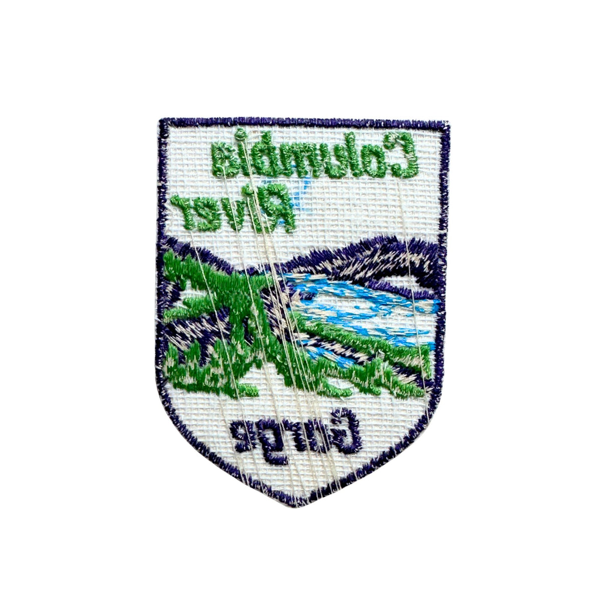 Oregon Washington Columbia River Gorge Vintage Patch