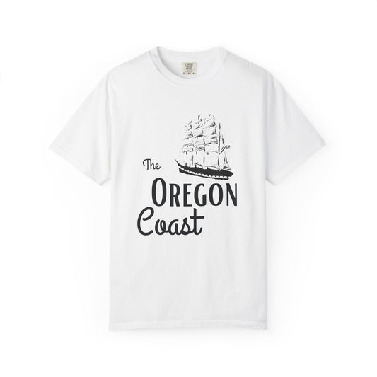 Oregon Coast Adult Unisex T-Shirt White