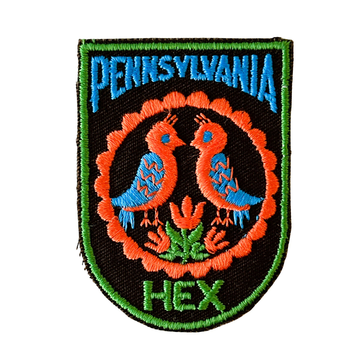 Pennsylvania Folk Art Hex Vintage Patch