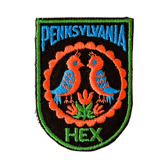 Pennsylvania Folk Art Hex Vintage Patch