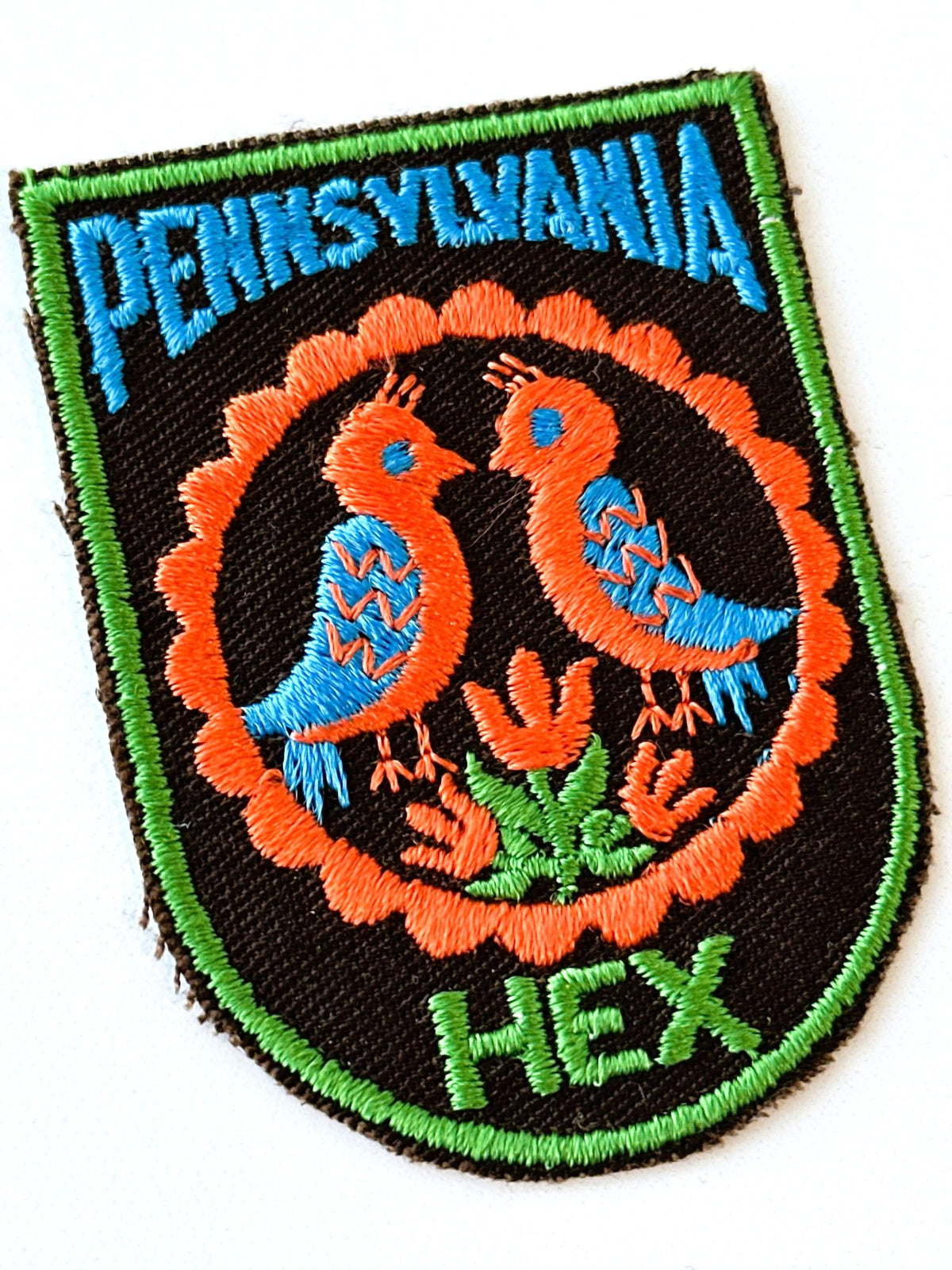 Pennsylvania Folk Art Hex Vintage Patch
