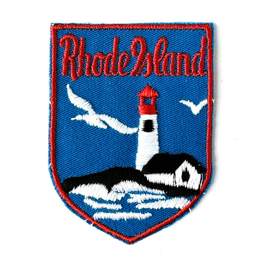 Rhode Island Lighthouse Vintage Patch