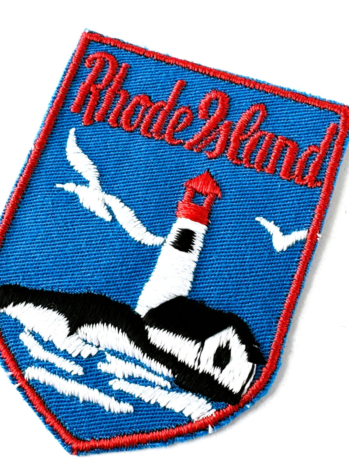 Rhode Island Lighthouse Vintage Patch