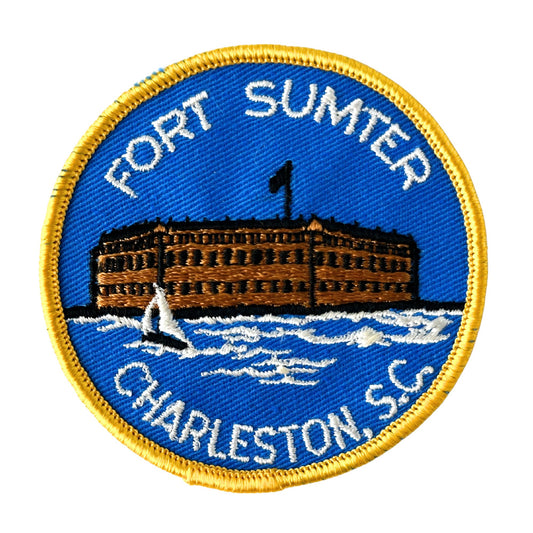 South Carolina Charleston Fort Sumter Vintage Patch