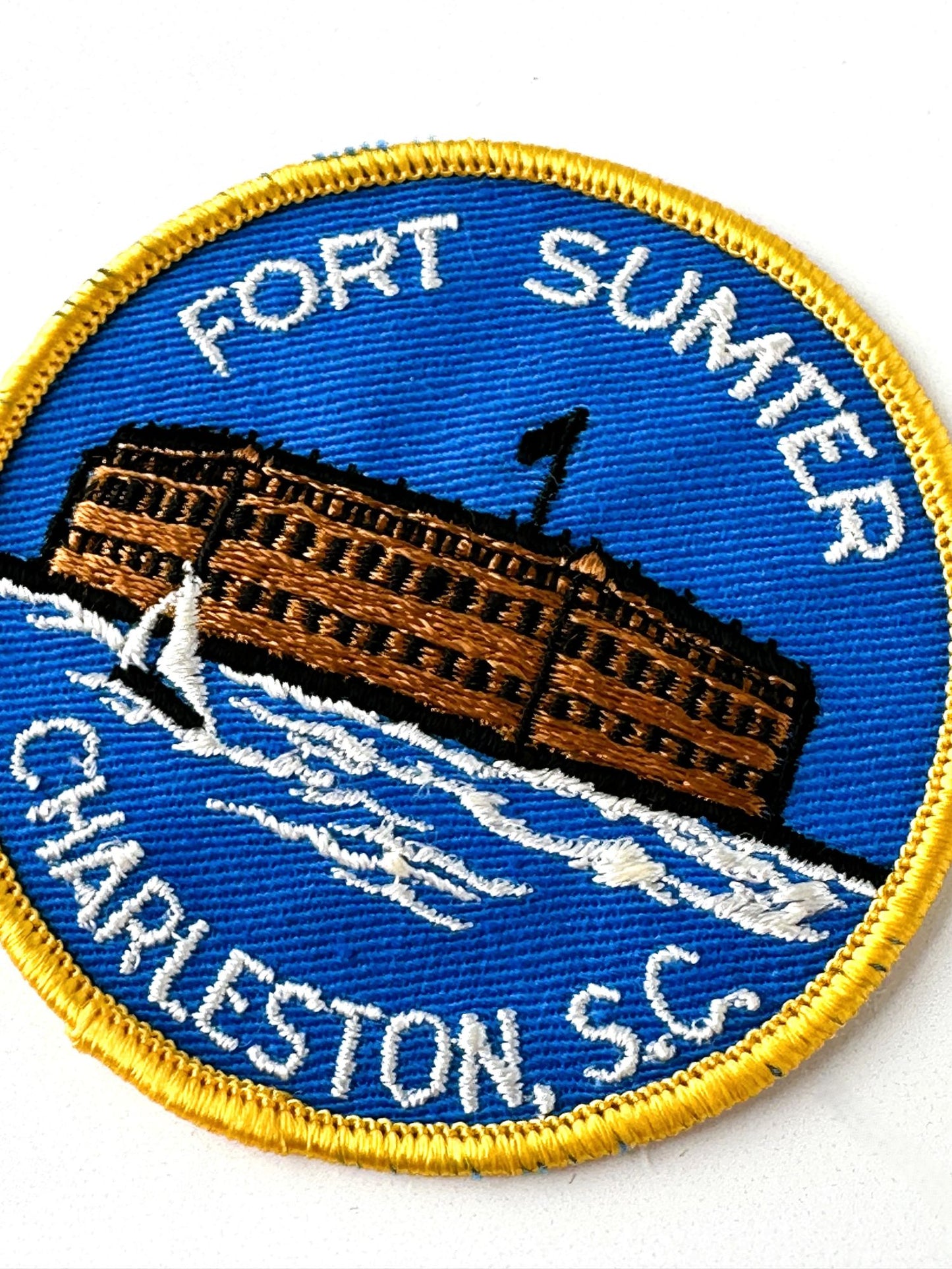 South Carolina Charleston Fort Sumter Vintage Patch